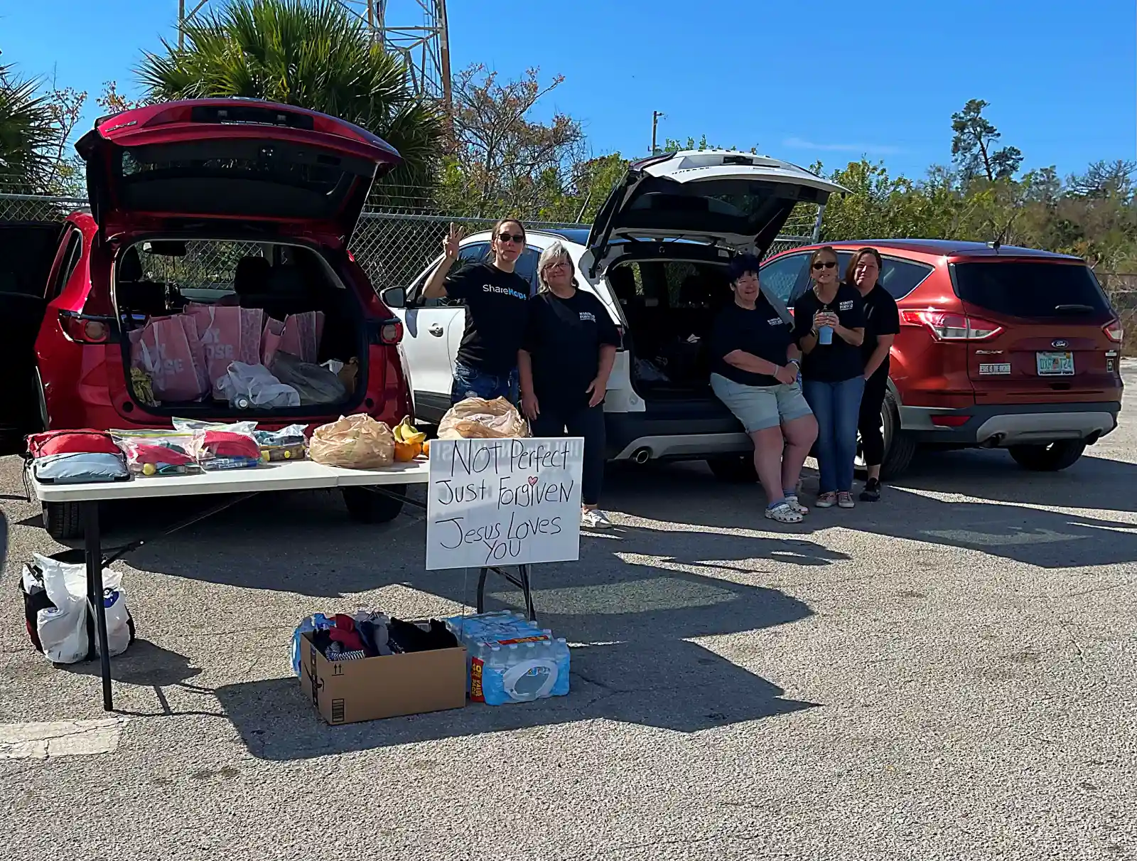 Marching Forward merchandise and awareness gear